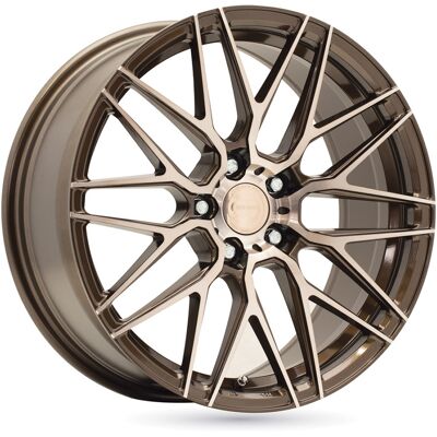 Llanta De Aluminio Infiny Rx 8x18 5x112 Et40 Bronce Llanta De Aluminio Infiny Rx 8x18 5x112 Et40 Bronce