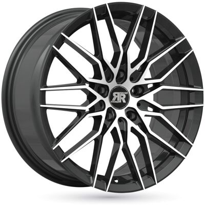 Llanta De Aluminio Racer Racer_raptor_noir_face_polie 7.5x17 4x100 Et35 Negro Pulido Llanta De Aluminio Racer Racer_raptor_noir_face_polie 7.5x17 4x100 Et35 Negro Pulido