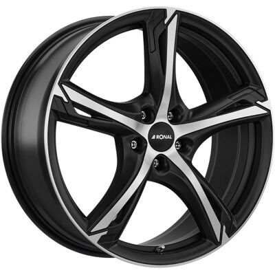 Llanta De Aluminio Ronal R62 8.5x20 5x108 Et40 Jetblack-matt-frontkopiert Llanta De Aluminio Ronal R62 8.5x20 5x108 Et40 Jetblack-matt-frontkopiert