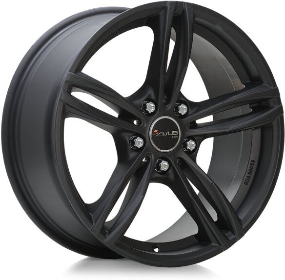 Avus Ac-mb3 9,5x20 5x120 Et45 72.6 Black - Llanta De Aluminio Avus Ac-mb3 9,5x20 5x120 Et45 72.6 Black - Llanta De Aluminio