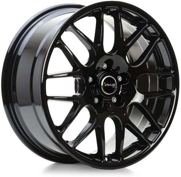 Avus Ac-mb4 9x18 5x112 Et44 66.7 Black - Llanta De Aluminio Avus Ac-mb4 9x18 5x112 Et44 66.7 Black - Llanta De Aluminio