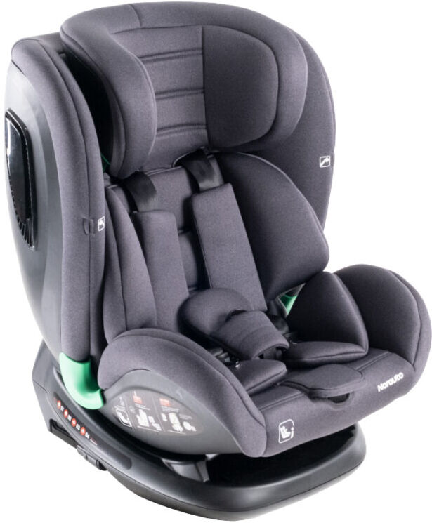 Norauto R129 Isofix Asiento Para Niños 76-150cm Gris Oscuro Nor