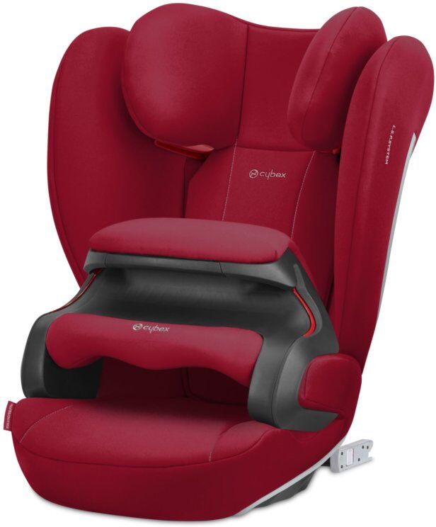 Asiento Elevador De Respaldo Alto Cybex Pallas B2-fix Dynamic Red - Grupo 1/2/3