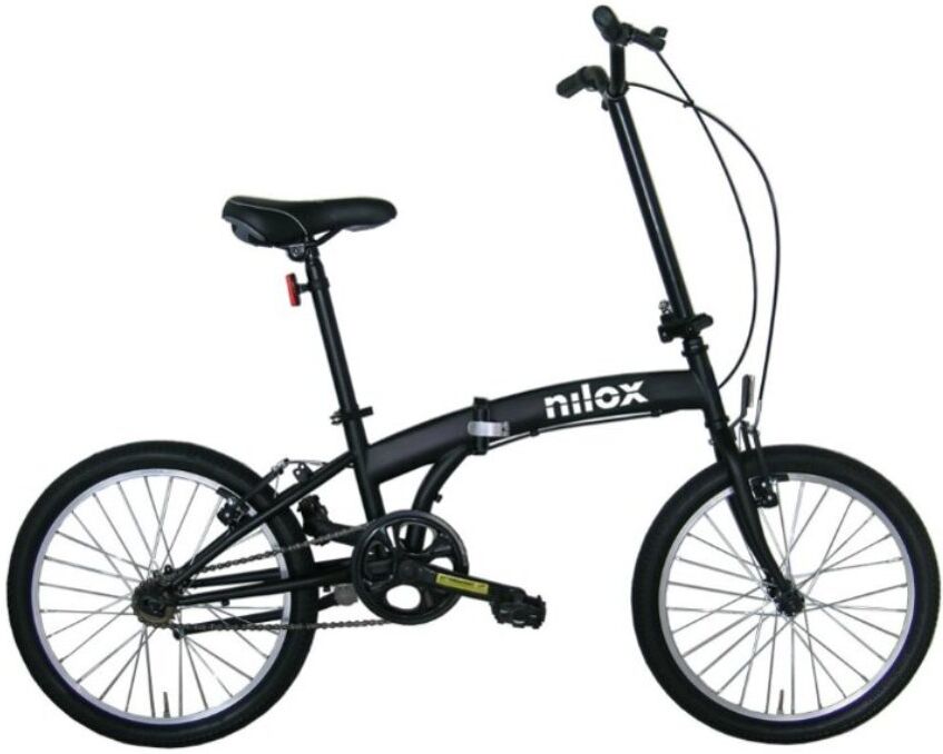 Nilox X0 Bicicleta Plegable 20" De Acero De Color Negro Mate