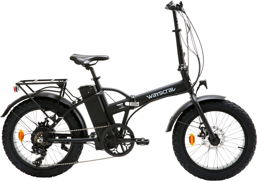 Bicicleta Eléctrica Plegable Wayscral Takeaway E200 20" Negro (batería Incluida)