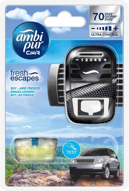 Ambipur Ambientador Ambipur Car Open Sky 7ml Ambipur Ambientador Ambipur Car Open Sky 7ml