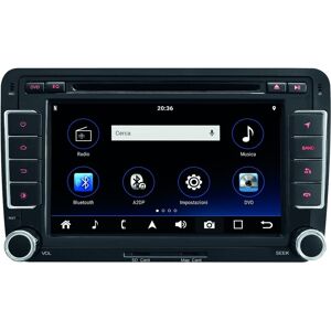 Autorradio Phonocar Vm117e Con Bluetooth, Mirror Link Y Reproductor De Cd Para