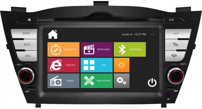 Norauto Autoradio Dvd Navisson Hyundai Ix35 Nv-hyx35 Norauto Autoradio Dvd Navisson Hyundai Ix35 Nv-hyx35