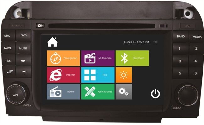 Norauto Autoradio Dvd Navisson Mercedes S 98 Nv-me012v10 Norauto Autoradio Dvd Navisson Mercedes S 98 Nv-me012v10