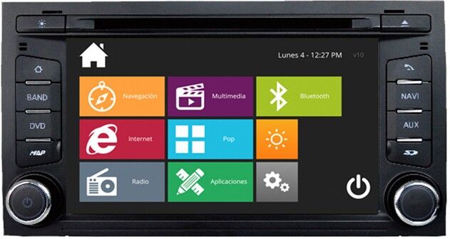 Norauto Autoradio Dvd Navisson Seat Leon 14 Nv-se003v10 Norauto Autoradio Dvd Navisson Seat Leon 14 Nv-se003v10