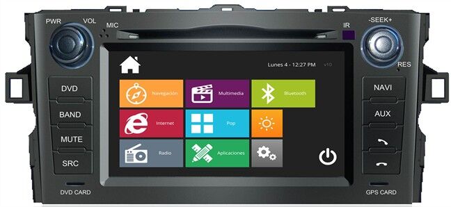 Norauto Autoradio Dvd Navisson Toyota Auris Nv-ty003v10 Norauto Autoradio Dvd Navisson Toyota Auris Nv-ty003v10