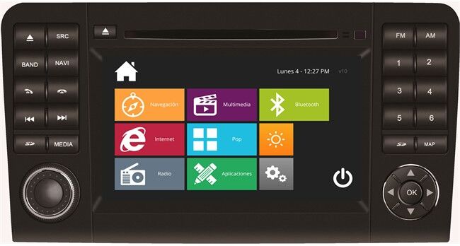 Norauto Autoradio Dvd Navisson Mercedes Ml/gl Nv-me004v10 Norauto Autoradio Dvd Navisson Mercedes Ml/gl Nv-me004v10