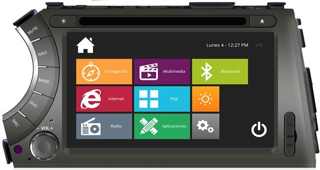 Norauto Autoradio Dvd Navisson Ssangyong Nv-ss001v10 Norauto Autoradio Dvd Navisson Ssangyong Nv-ss001v10