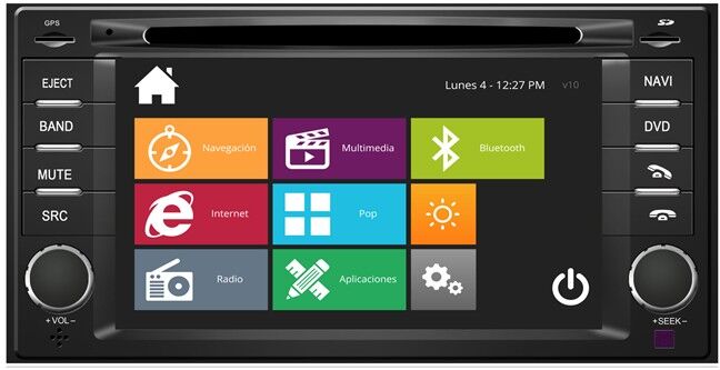 Norauto Autoradio Dvd Navisson Subaru,impreza Nv-su003v10 Norauto Autoradio Dvd Navisson Subaru,impreza Nv-su003v10