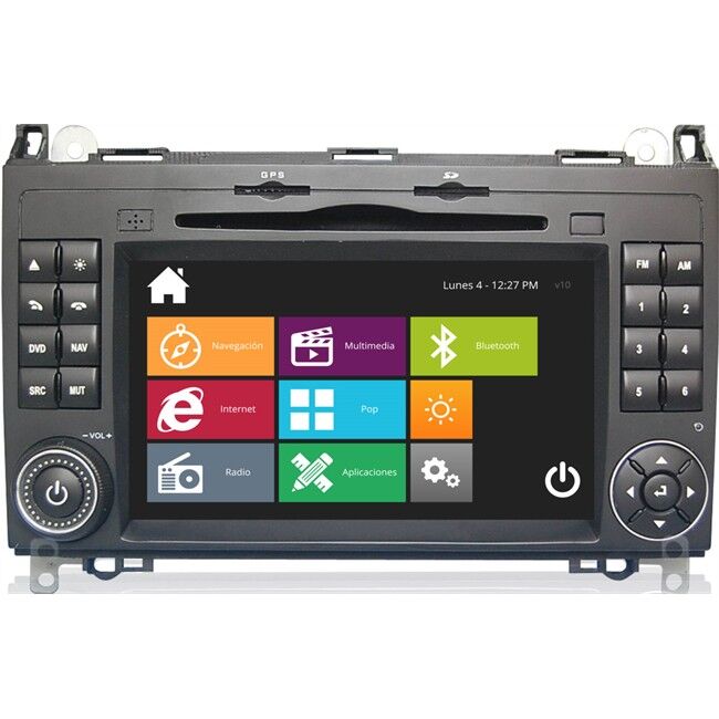 Norauto Autoradio Dvd Navisson Mercedes A Y B Nv-me001v10