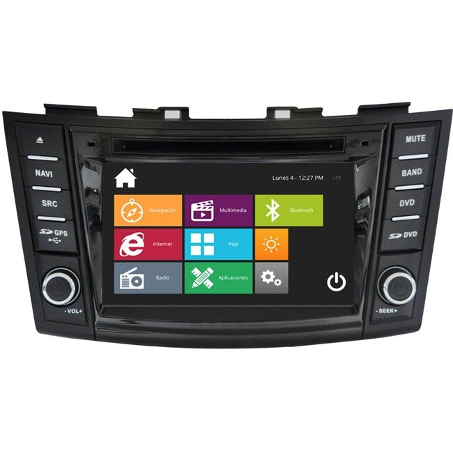 Norauto Autoradio Dvd Navisson Suzuki Swift Nv-sz002v10