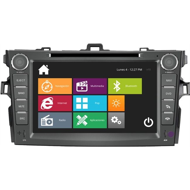 Norauto Autoradio Dvd Navisson Corolla Nv-ty004v10