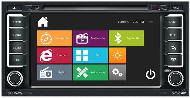 Norauto Autoradio Dvd Navisson Touareg Nv-vw002v10 Norauto Autoradio Dvd Navisson Touareg Nv-vw002v10