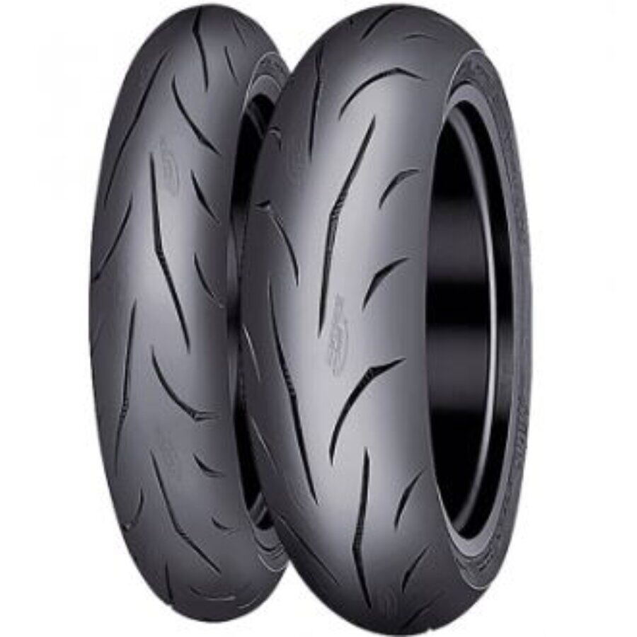 Neumático Moto Mitas Sport Force + 180/55 - 17 73 Z Tl Trasera Non