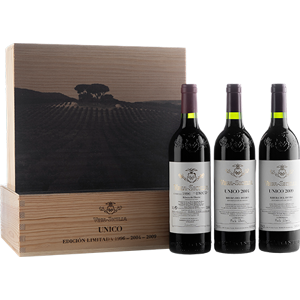 Ribera del Duero Colección Vega Sicilia Unico Edición Limitada con Estuche de Madera (x3)