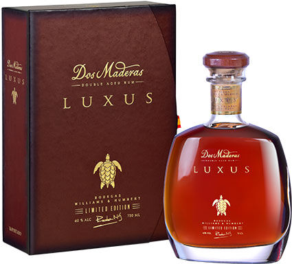 Spain Ron Dos Maderas Luxus con estuche