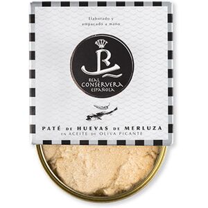 Real Conservera Española Paté de Huevas de Merluza en aceite de oliva picante 120 g