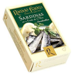 Conservas Ramón Franco Sardinilla en aceite de oliva 14-18 piezas 120 g