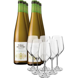 Viñas del Vero Gewürztraminer 2023 (x6) con 6 copas