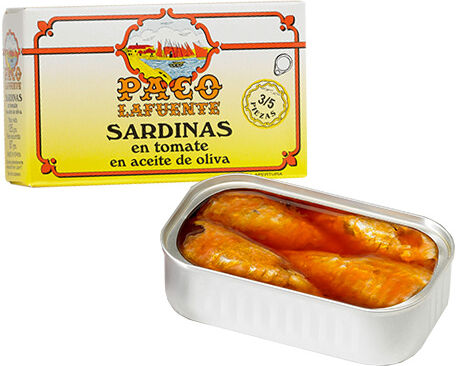 Paco Lafuente Sardinas en tomate 3-5 piezas 85 g