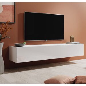 Mueble TV modelo Berit 180x30 en color blanco