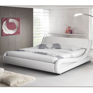 Cama Alessia en color blanco (120x190cm)