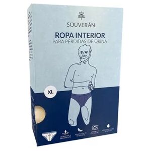 Souverän Slip para Perdidas de Orina Negro XL 1ud