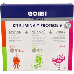 goibi Antipiojos Elimina Champú + Loción + SprayKit