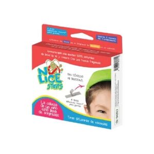 No-Lice N-Lice® Strips Tiras Adhesivas Velcro® 4uds