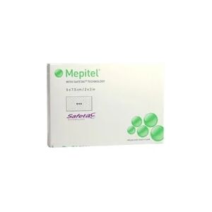 Mepilex Mepitel Apósito Estéril 5 X 7,5 Cm 10u