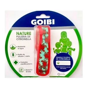 goibi Pulsera Citronela Antimosquitos Diseño Cangrejos 1u