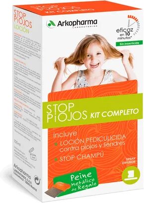 Arkopharma Stop Piojos Kit Loción + Champú + Lendrera