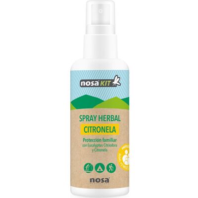 Nosa kit Spray Herbal Citronela 100ml Nosa kit Spray Herbal Citronela 100ml