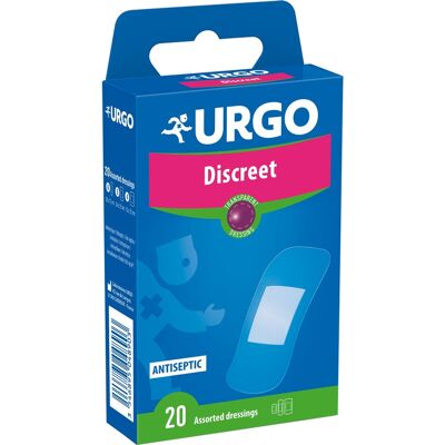 URGO Discreto 20 apósitos - Primeros Auxilios URGO Discreto 20 apósitos - Primeros Auxilios
