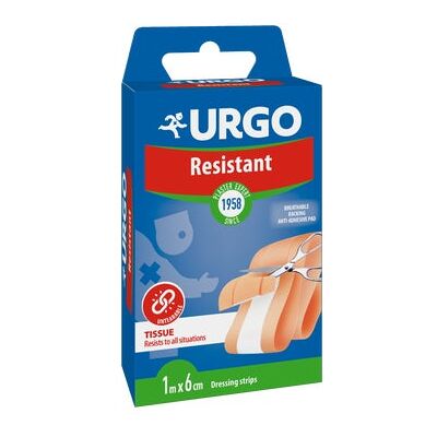 URGO Apósito Resistente Banda 1m x 6cm URGO Apósito Resistente Banda 1m x 6cm