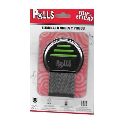 Polls Peine Lendrera Metálica - Eliminador de Piojos y Liendres - Tipo de Producto Polls Peine Lendrera Metálica - Eliminador de Piojos y Liendres - Tipo de Producto