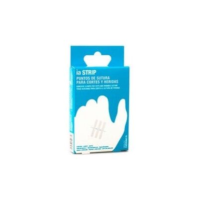 INTERAPOTHEK Puntos de Sutura 3x75 mm 10 uds INTERAPOTHEK Puntos de Sutura 3x75 mm 10 uds