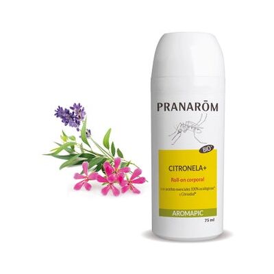 Pranarôm Aromapic Citronela+ Roll-On Corporal BIO 75 ml Pranarôm Aromapic Citronela+ Roll-On Corporal BIO 75 ml