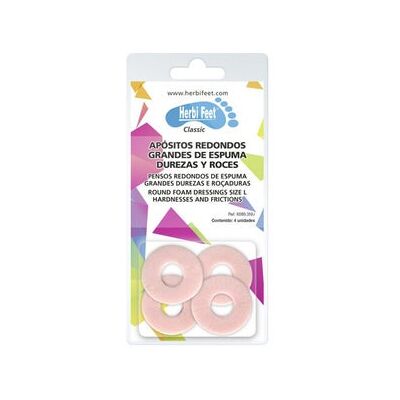 Herbifeet Herbi Feet Apósitos Redondos Grandes 4uds Herbifeet Herbi Feet Apósitos Redondos Grandes 4uds
