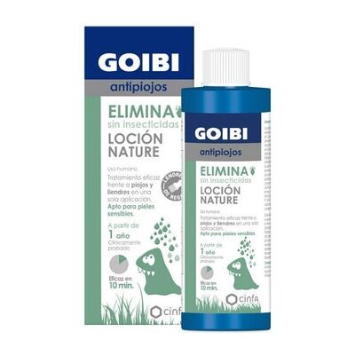 goibi antipiojos loción natural 200 ml goibi antipiojos loción natural 200 ml