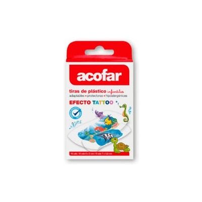 ACOFAR Apósitos infantiles Tattoo Ocean 16uds ACOFAR Apósitos infantiles Tattoo Ocean 16uds