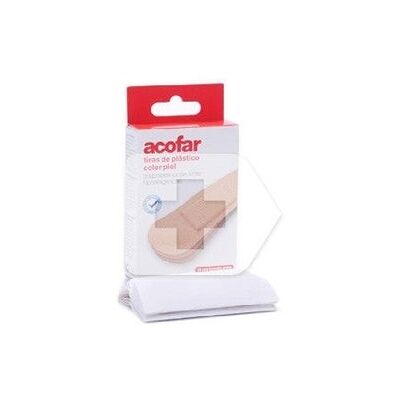 Acofar Sin Dolor Banda Plástica Impermeable - Curitas para Heridas Pequeñas Acofar Sin Dolor Banda Plástica Impermeable - Curitas para Heridas Pequeñas