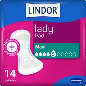 Molicare Lindor Lady Pad Maxi 5 Gotas - Compresas de incontinencia Molicare Lindor Lady Pad Maxi 5 Gotas - Compresas de incontinencia