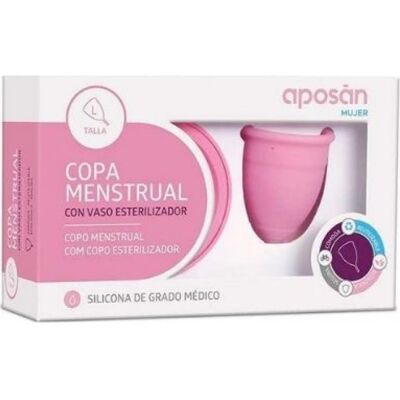 Copa Menstrual Aposan L - Gestión Menstrual Copa Menstrual Aposan L - Gestión Menstrual