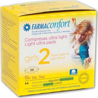 FARMACONFORT Modelo 2 Compresas Ultra Finas - Compresas FARMACONFORT Modelo 2 Compresas Ultra Finas - Compresas
